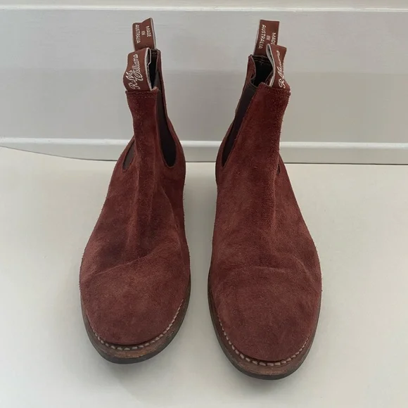 R.M. Williams Brown Suede Boot 38 8 - Picture 3 of 6